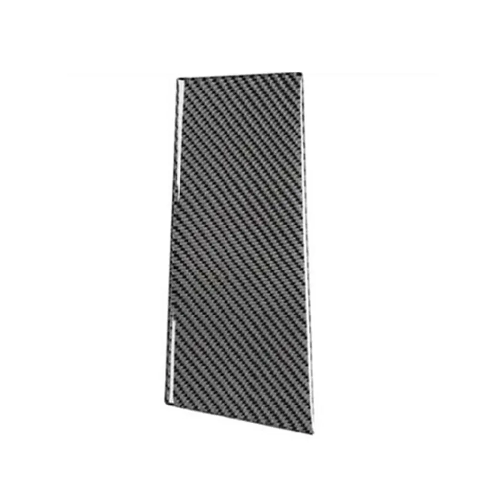 

2x Carbon Fiber Stickers Car Door B Pillar Trim Window Accessories For Nissan 350Z Z33 B-pillar Stickers Trim Decoration Tool
