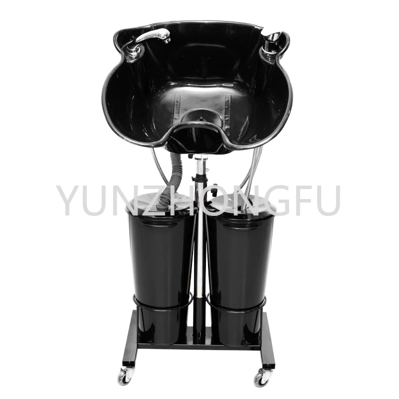 

Beauty Salon Mobile Vertical Shampoo Basin Punch Basin Patient Pregnant Women Elderly Barber Shop Home Sitting Shampoo Chair