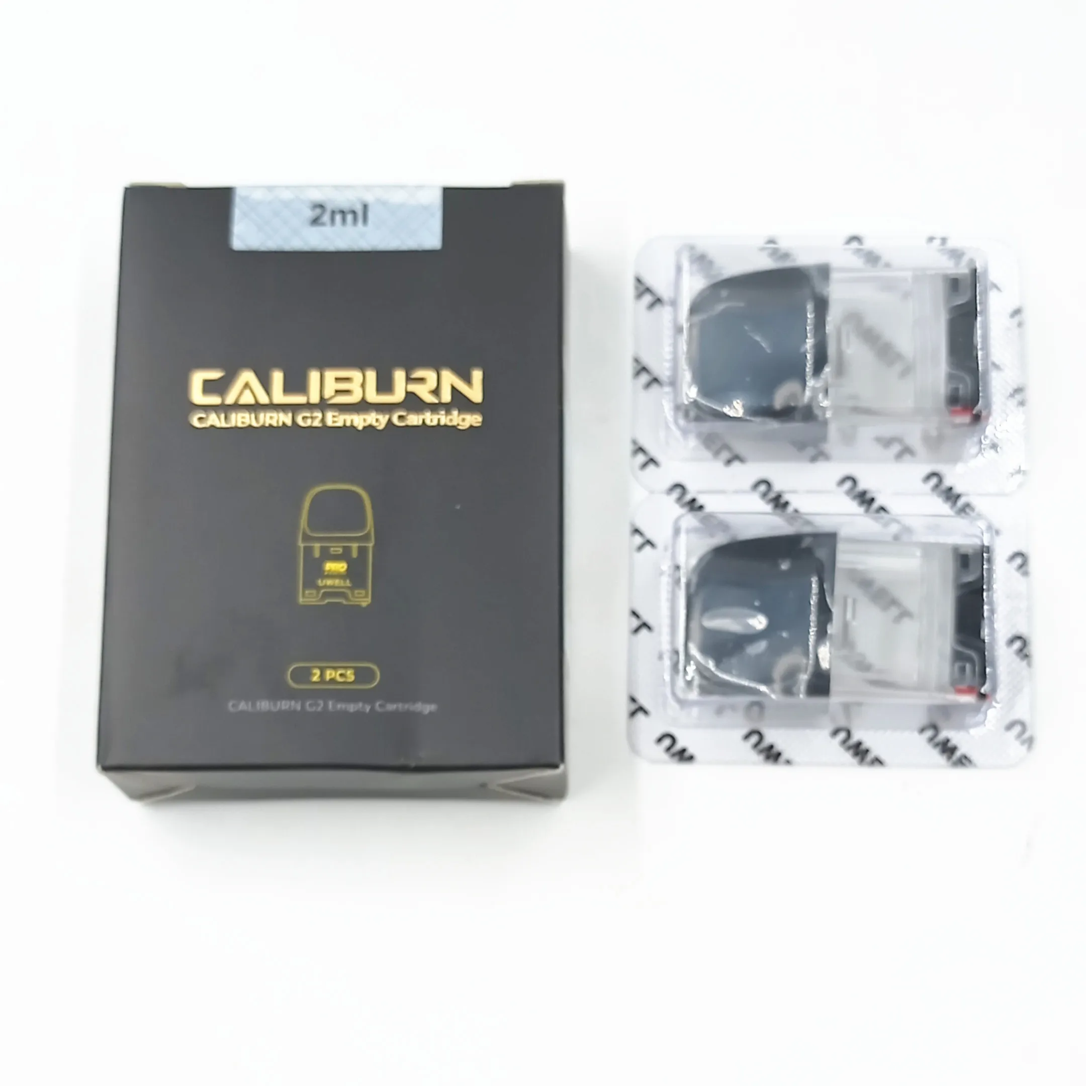 

2Pcs Uwell Caliburn G2 Replacement Pod Cartridge Empty 2ml Tank