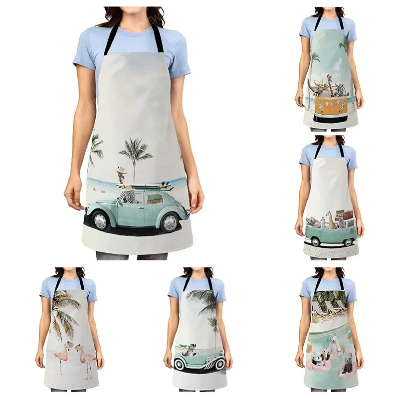 Детский кухонный фартук в скандинавском стиле оригинальный водонепроницаемый