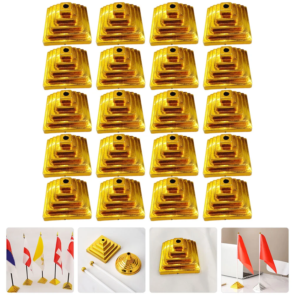 

Flag Holders Stand Holder Desk Flagpole Bracketsbases Mini Base Bracket Stands Office Car Tabletop Desktop Table Metal Pole