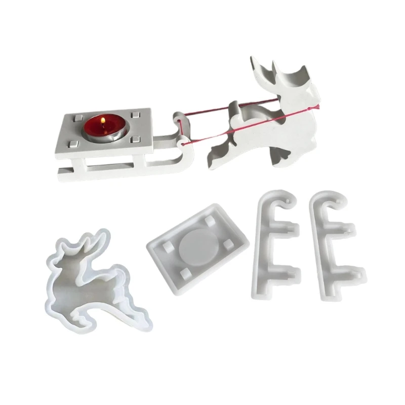 Рождественский Подсвечник сделай сам силиконовая форма настольное украшение