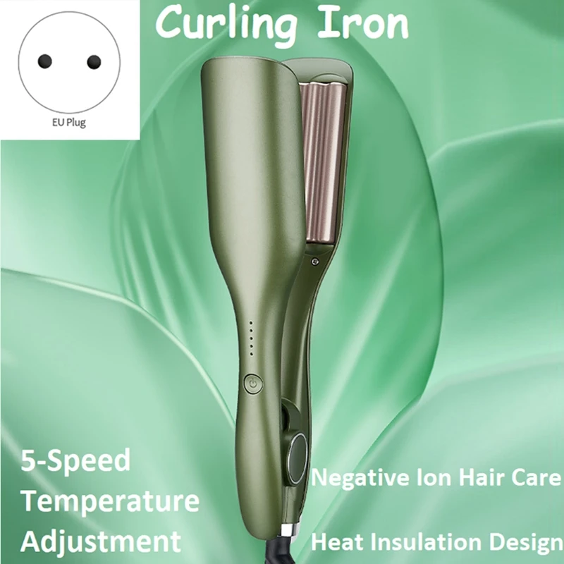 

Portable Curling Iron Automatic Hair Curler Electric Ceramic Heating Rotate Wave Styler Curling Iron Machine