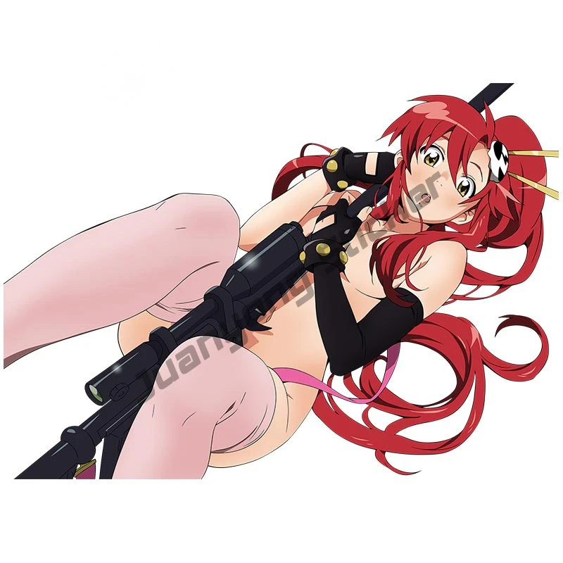 

Yoko Girl Anime Funny Car Stickers Waterproof Sunscreen Decal Auto Windshield Bumper Scratch-Proof Exterior Decor PVC13x8cm