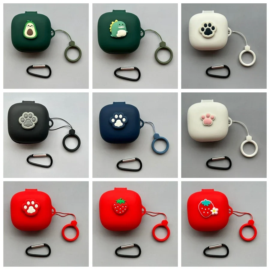 Чехол с рисунком для Amazon Echo Buds 3 кольцо защитой от потери коробка наушников