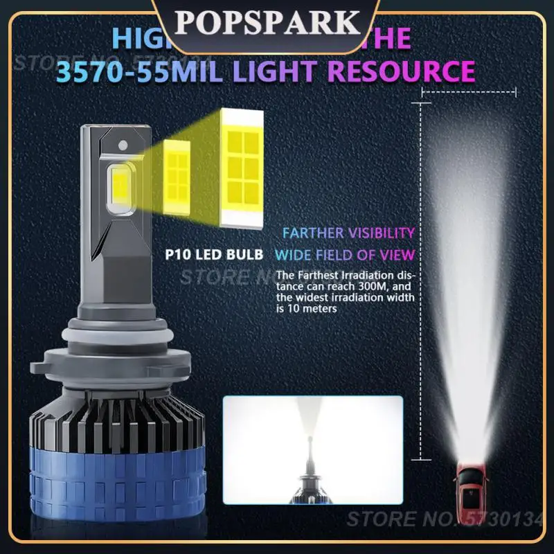 

Практичные рабочие огни для внедорожников, высокая мощность, удобные противотуманные фары, прочные H4 H7 H11 9005, подсветка для салона автомобиля