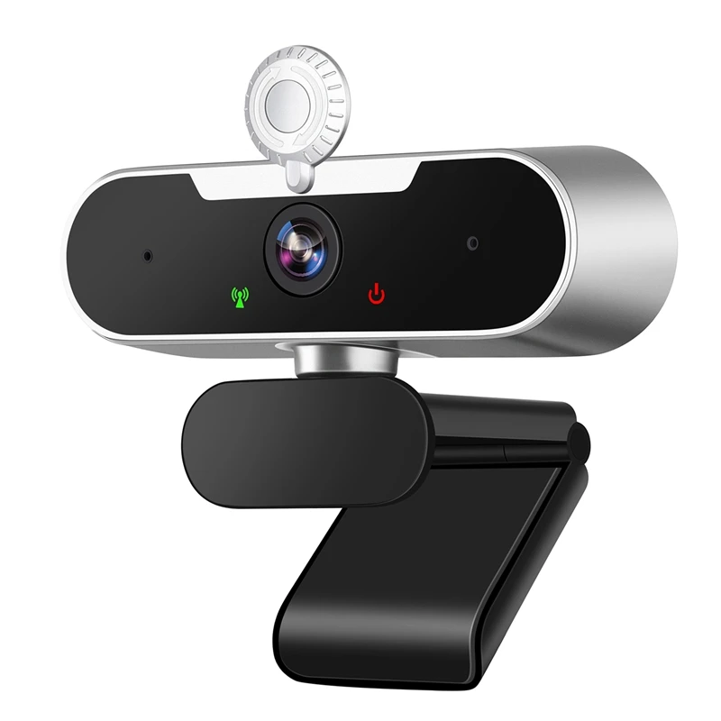 

1080P HD Webcam With Noise Eduction Microphone ,Plug And Play Web Camera,Auto Focus USB Webcam For PC Desktop Laptop
