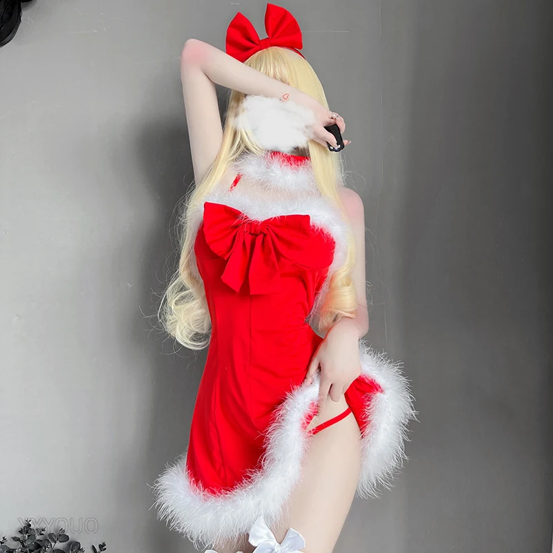 

Рождественский комплект, сексуальное порно, косплей, сексуальное платье для девушек, Сексуальное белье для женщин, тело 18, аниме, нецензурны...