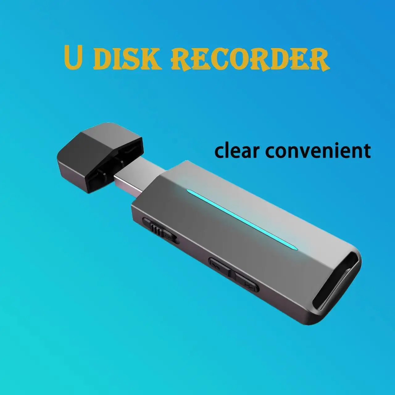 Espia Disk Digtal Audio Recording Pen High-definition Noise Reduce Messenger Dictaphone