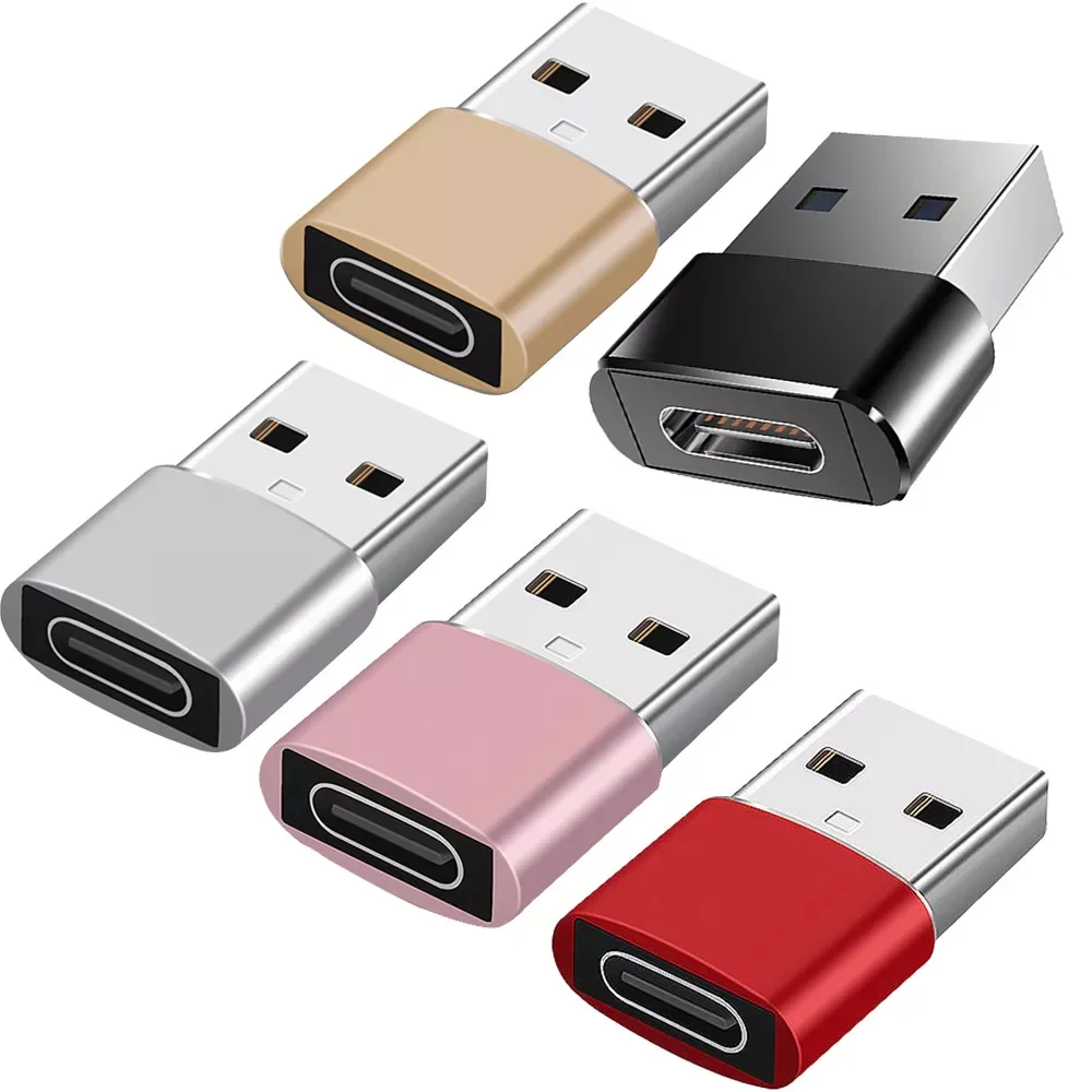 

USB Male to type c to usb charging Data Connector Adapter for iPad Macbook iPhone 13 12 11 Charger Cable type-c usb c PC