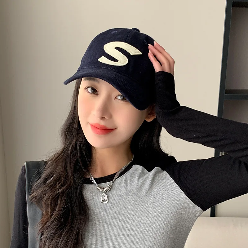 

Fashion Snapback Hat Cotton Baseball Cap Men Women Hip Hop Letter Embroidery Trucker Hat Outdoor Travel Female Sunscreen