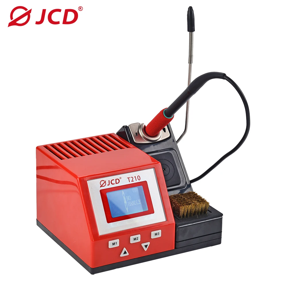 JCD HIGH-PRECISION Soldering Station T210 LCD Digital Display Adjustable Temperature Handle For PCB Solder Repair Welding tools