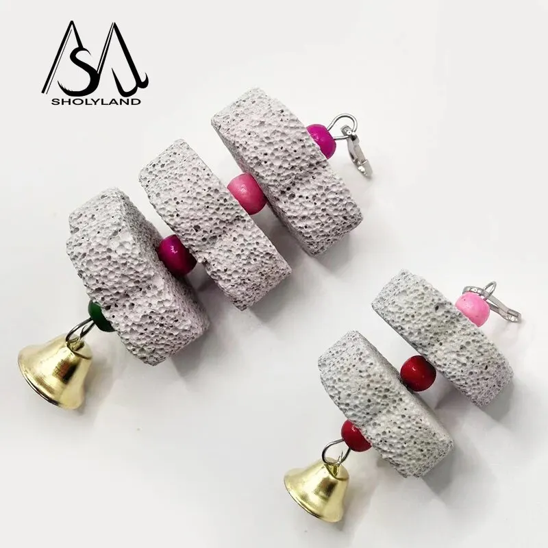 Минеральная Рок-клетка Для Птиц Игрушка В Форме Цветка Подвесная Стильная Клетка