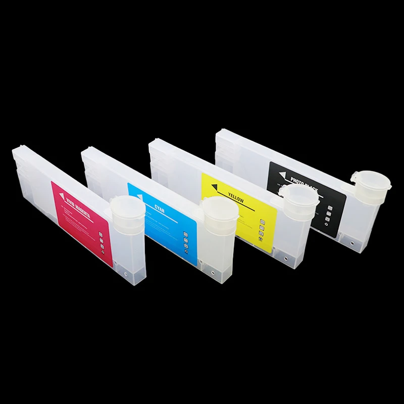 Пустой многоразовый картридж емкостью 220 мл с воронкой без чипа для