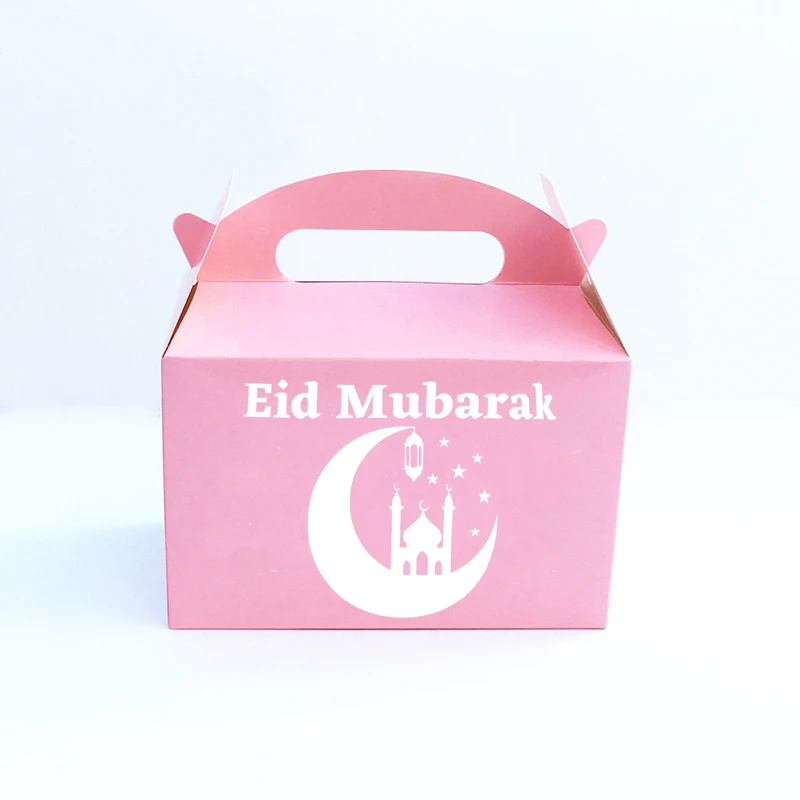 

20 шт. Eid Mubarak шоколад, торт, Конфеты Подарочная коробка happy Рамадан Kareem Al Adha Мусульманский Исламский Iftar украшение стола для уживечерние