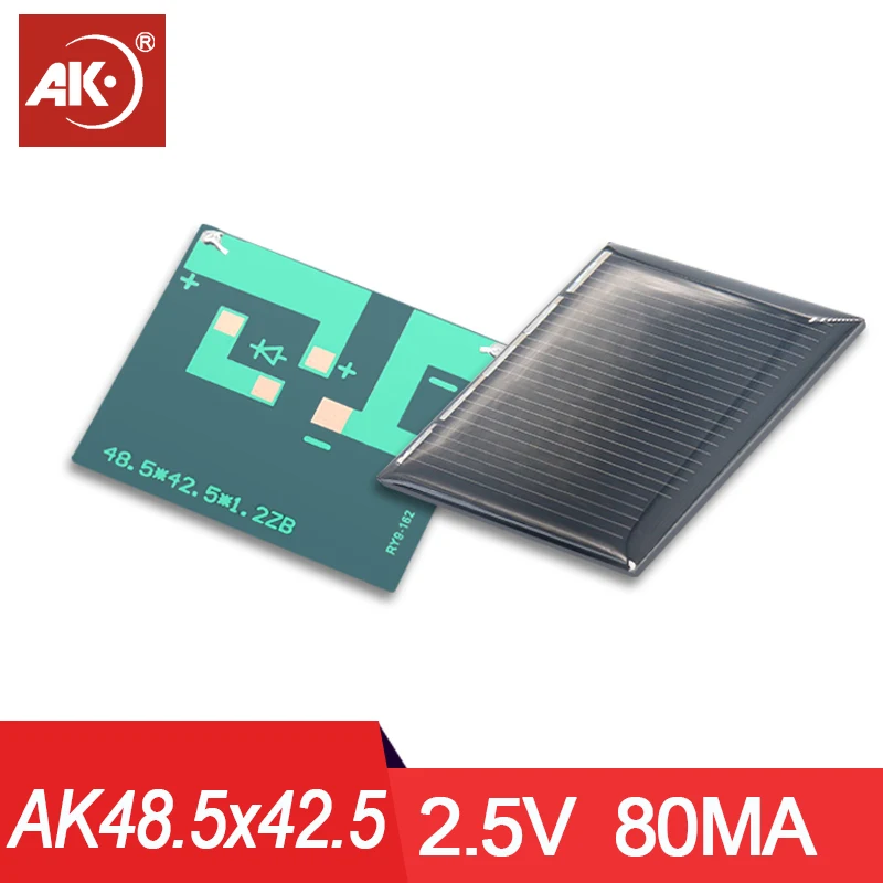 Солнечная панель 48 5-42 5 мм 1 В 2 3 4 10