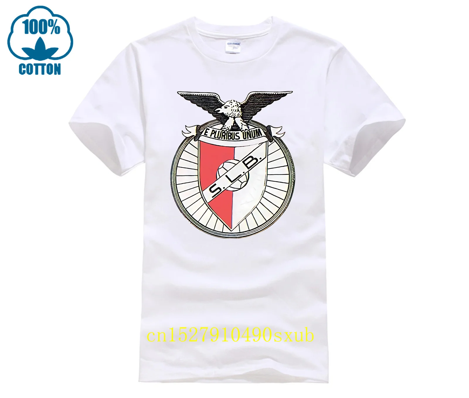 2024 S-4XL Man's Clothing Fashion T-shirt BENFICA 1904 cotton Casual T shirt Street Style