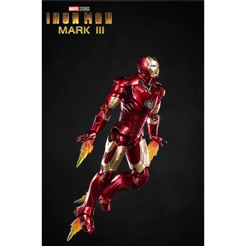 Фото Оригинальная коллекционная фигурка ZD TOYS MARVEL Iron Man MK3, модель для игр и подарков №4