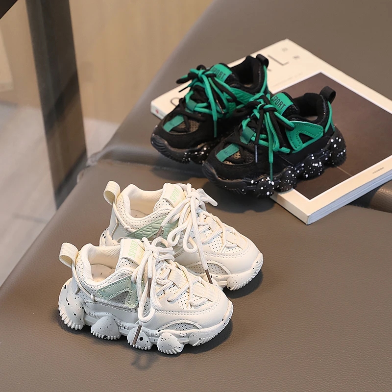 

Новинка 2023, демисезонная яркая спортивная обувь для маленьких мальчиков 1-3-6 лет, дышащие кроссовки для маленьких девочек, обувь для младенцев