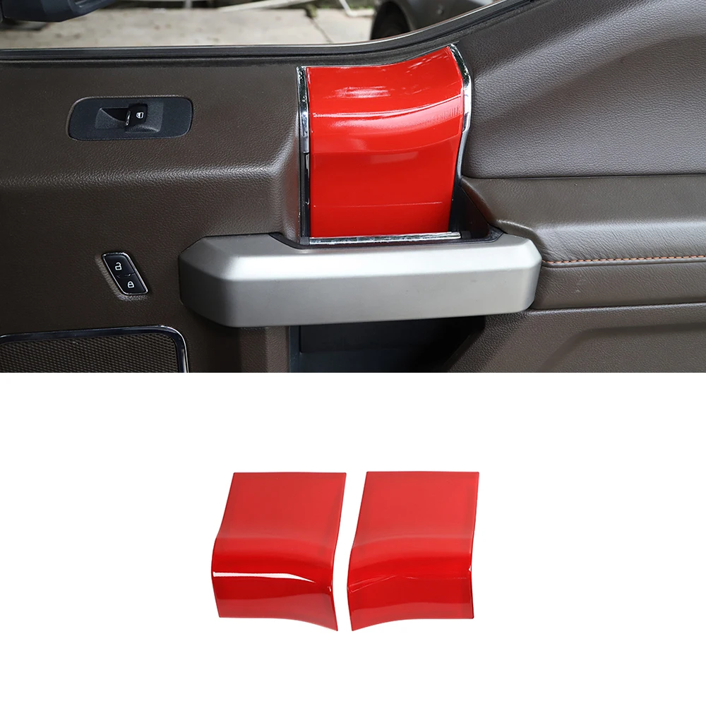 

Car Door Handle Upper Decoration Cover Trim for Ford F150 2015 2016 2017 2018 2019 2020 Car Interior Accessories ABS Styling