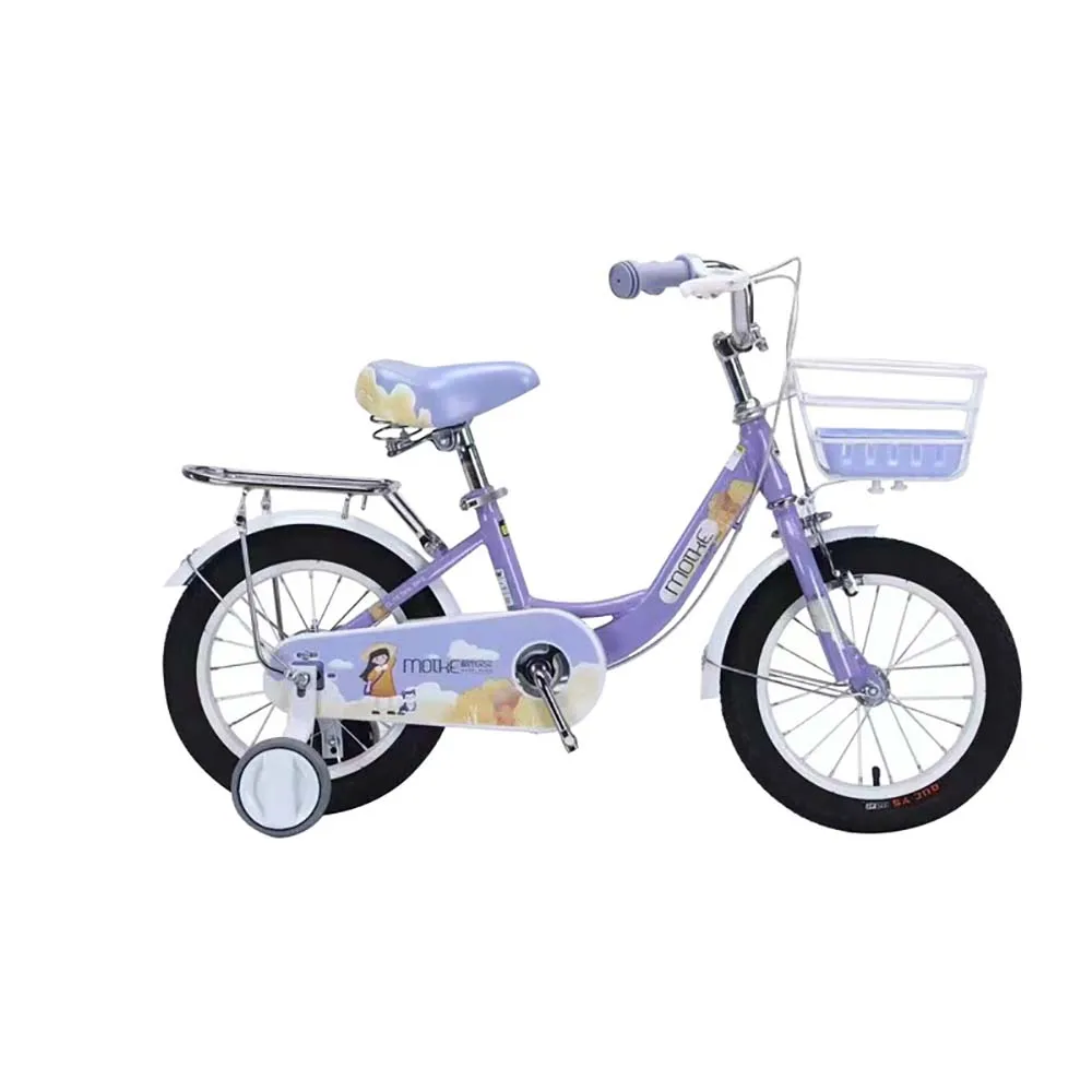 

Children Bicycles 12 Inches Children Bicycles With Training Wheel Outdoor Riding High Carbon Steel Frame With Widened Tires