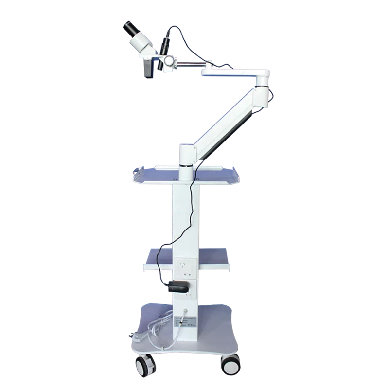 

VMS102CD Table Mounted Dental Microscope Trolley Type Operating
