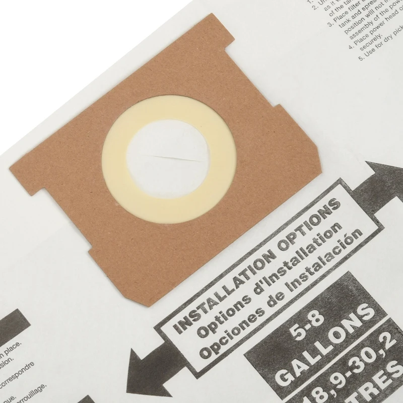 Универсальный мешок для сухой пыли от 5 до 8 галлонов сменный аксессуар пылесоса