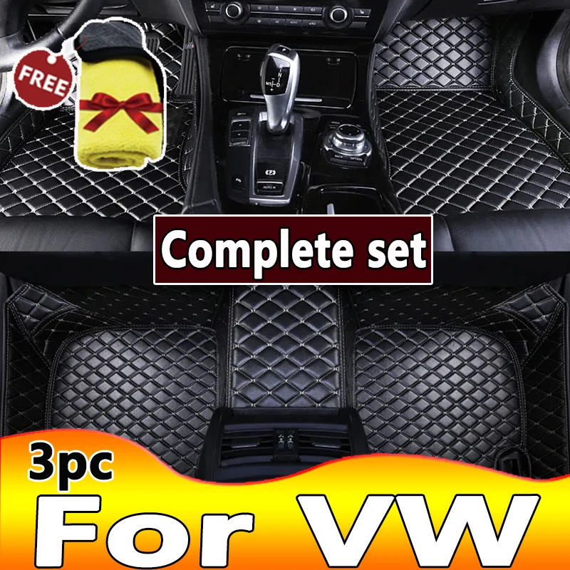 Автомобильные коврики для vw T-Cross GolfMK7 GolfMK5 Passat Tiguan CC Golf 6 8 L Jetta A6 Beetle EOS