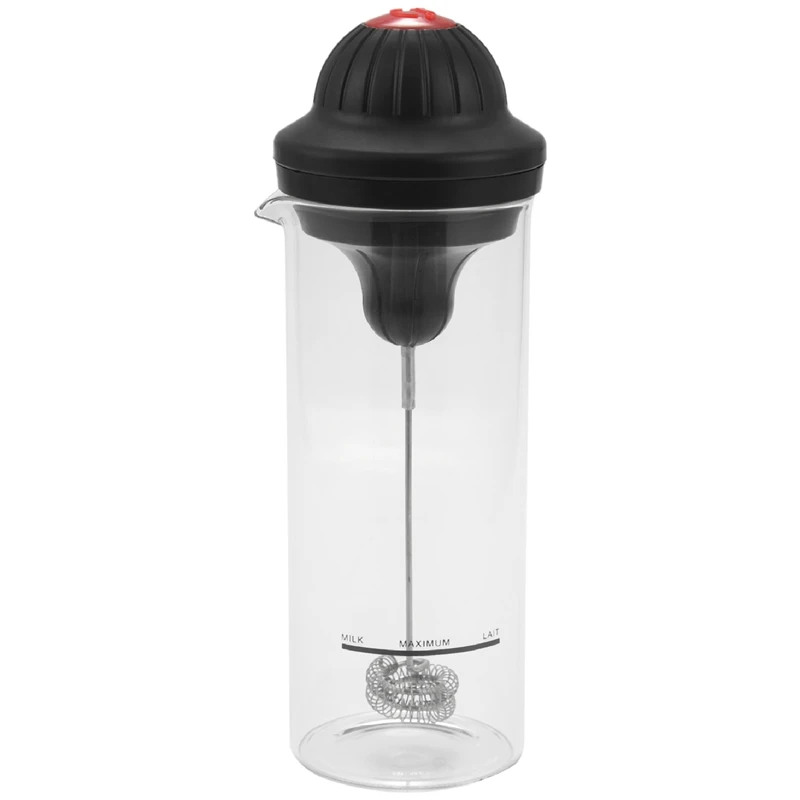 

Milk Frother Electric Foamer Coffee Foam Maker Milk Shake Mixer Battery Milk Frother Jug Cup For Home Office Travel