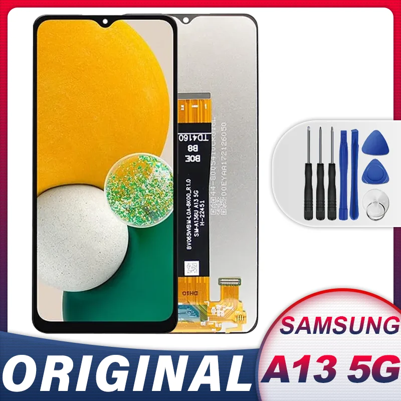 

6.5" Original For Samsung Galaxy A13 5G Lcd Display A136 A136B A136U Touch Screen Replacement Digitizer Assembly