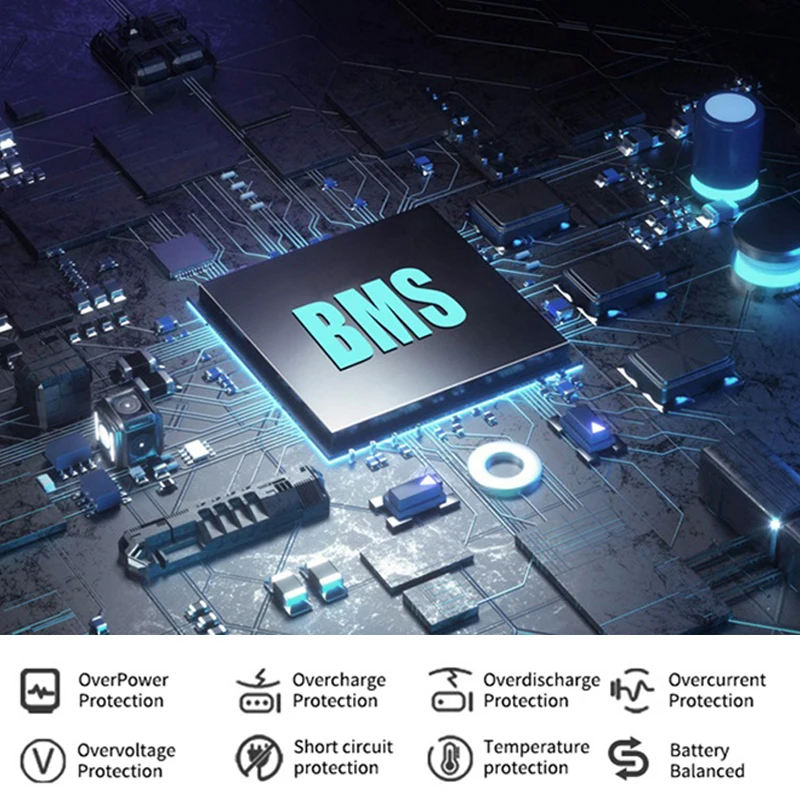 Литиевый аккумулятор 48 В 100 Ач 130 Встроенный Smart BMS с Bluetooth для солнечной батареи