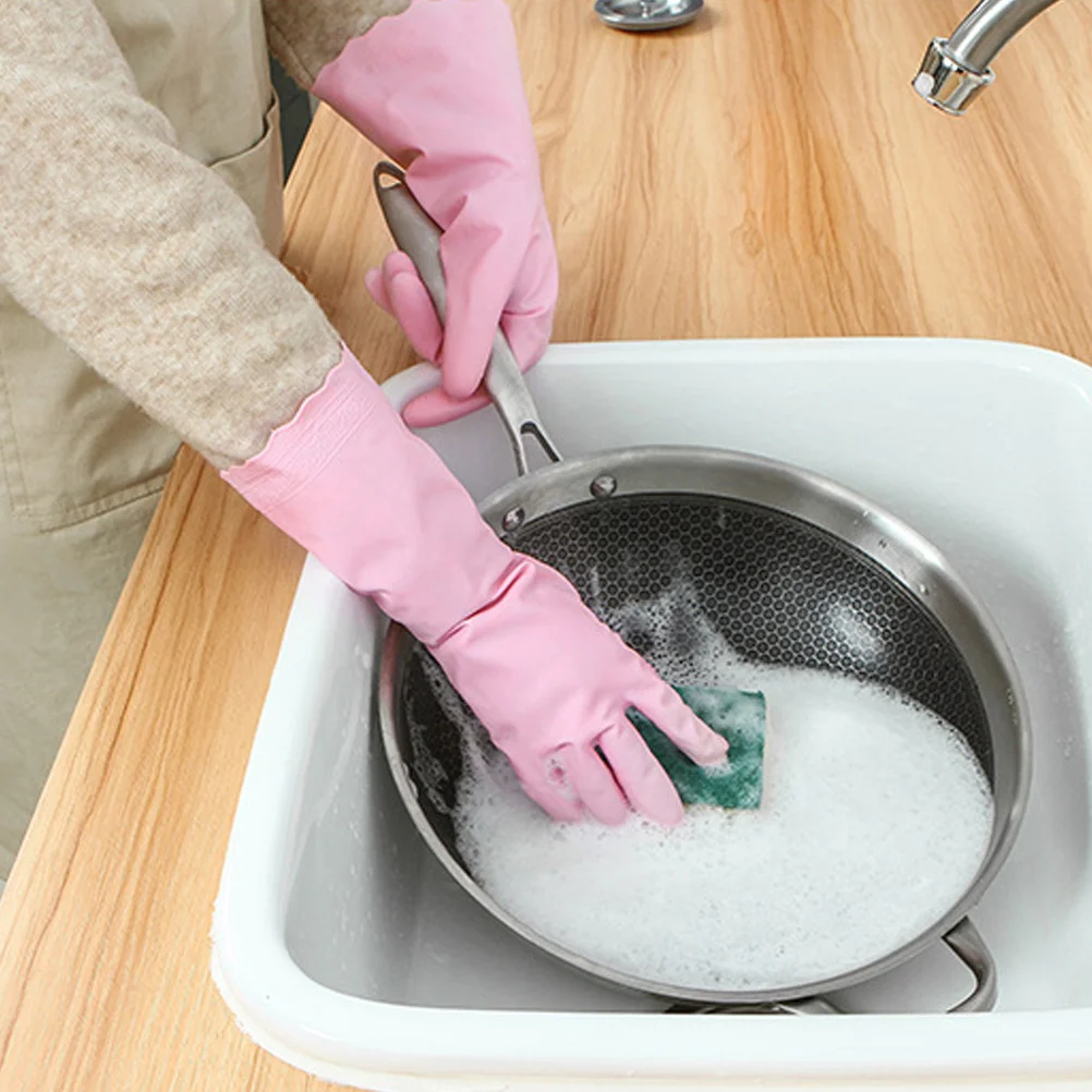 

Multi Functional Waterproof Durable Dishwashing Cleaning Rubber Size
