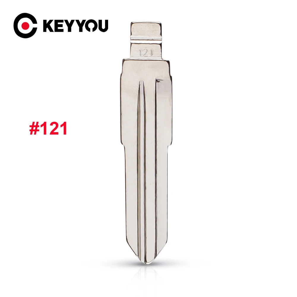 

Запасной флип-ключ KEYYOU 10x 121 #, флип-ключ для автомобиля, пустой для LAND WIND, дистанционный ключ NO.121 #121