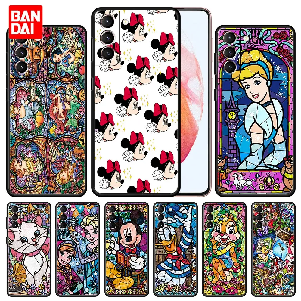 

Cover Case for Samsung Galaxy S22 S21 S20 S10 Plus Ultra FE 4G 5G S22Plus S20Plus S21Plus Bag Capa Cartoon Minnie Stitch Mickey