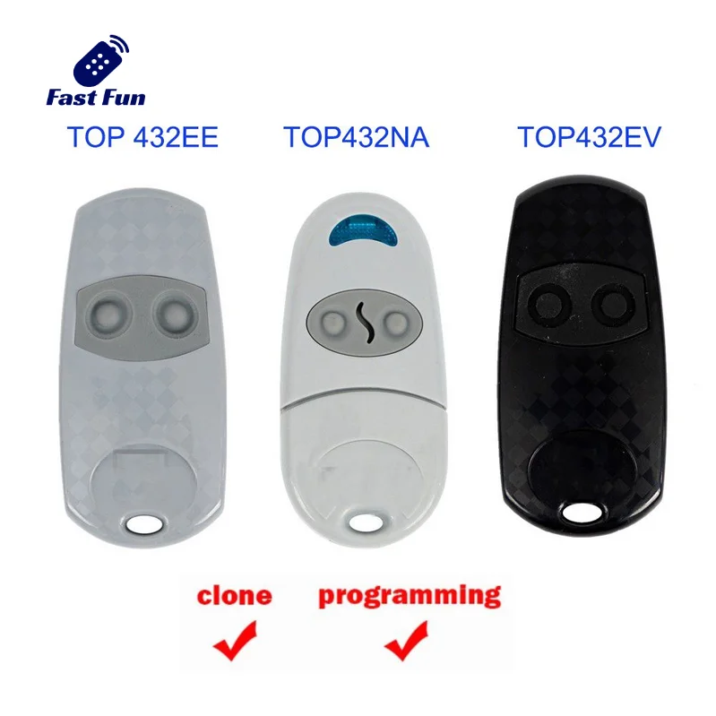 Клон для TOP 432 NA EE EV ворот Пульт дистанционного управления TWIN2 TWIN4 434EV 434NA 434M 434A 432SA 432S гаражная дверь