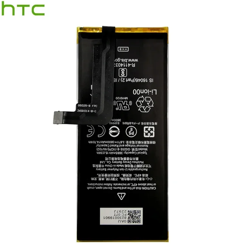 100% оригинальный новый высококачественный G025E-B 3885 мАч сменный аккумулятор для