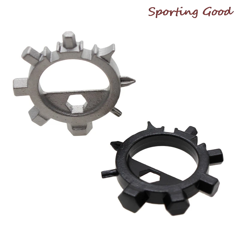 

EDC Multifunction Convenient Gear Outdoor Bicycle Repair Pocket Tool Key Portable 12 Function Screwdriver Octopus Tools