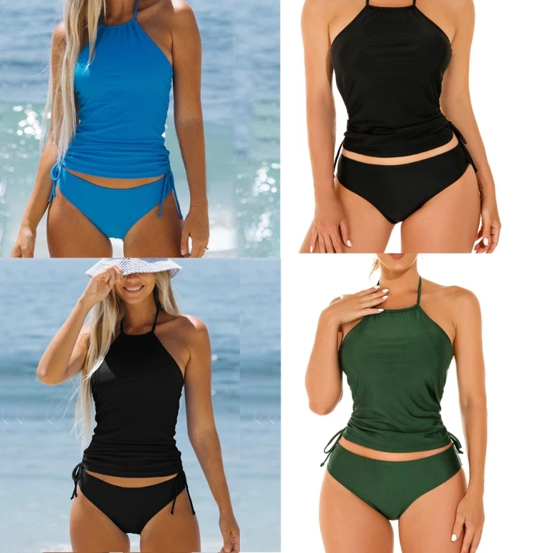 

Комплект купальников Halter Tankini для женщин