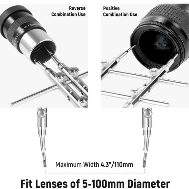 Присоска для объектива и Быстрое приспособление захвата + 7 сменных присосок