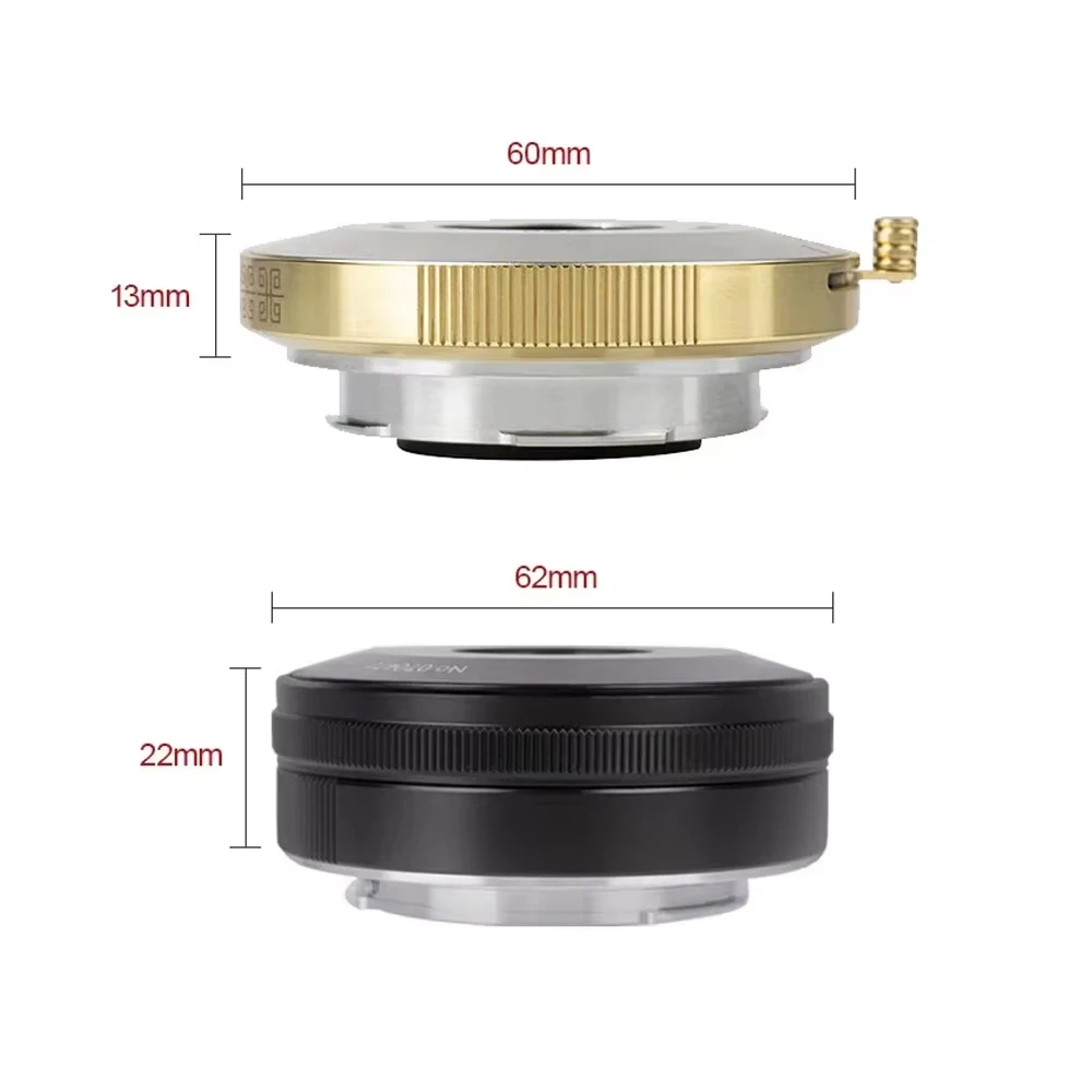 Фото Объектив 7artisans Full Frame 35mm F5.6 с широким углом обзора, ручной фокусировкой и фиксированным фокусным расстоянием, совместимый с Leica M №2