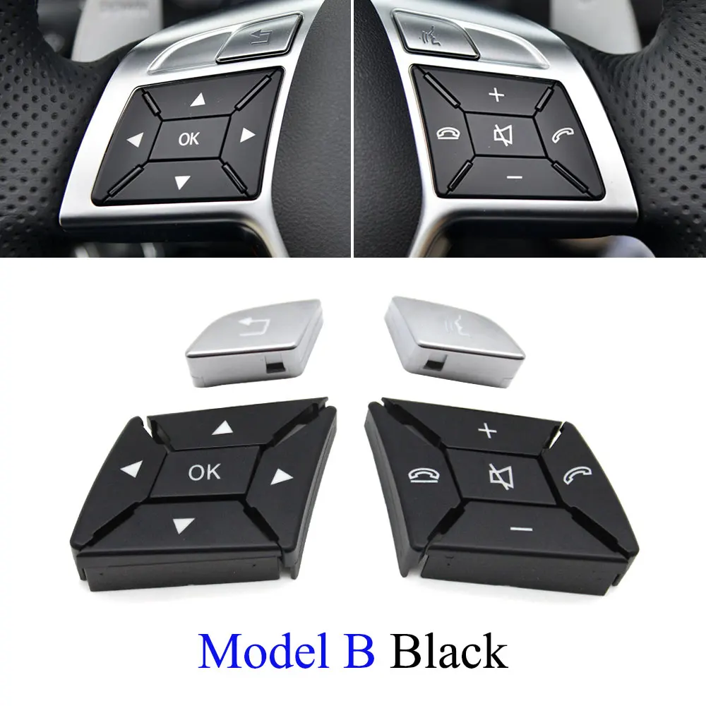 

W166 W463 внутренняя черная крышка кнопки рулевого колеса, накладка переключателя управления для Mercedes Benz ML GL G Class GL550 GL350 ML350