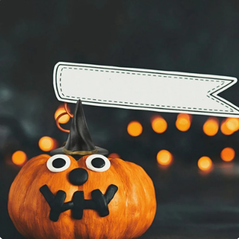 SEWS-Мини Шляпа Ведьмы Хэллоуин Декор Миниатюрные Шляпы Маленькие Для Торта