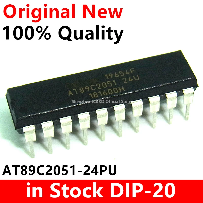 2-5 шт., новинка, Φ AT89C2051 DIP-20