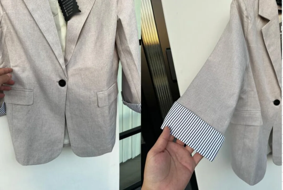 Рисунок 5 - Женский Повседневный блейзер с длинным рукавом