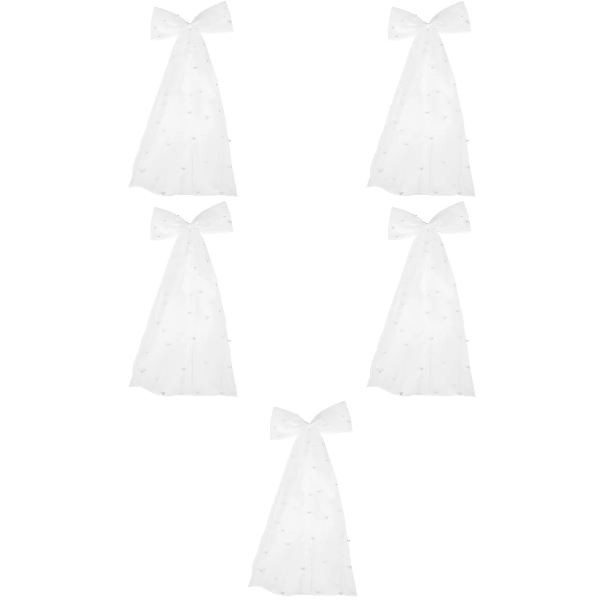 

Свадебная фата девичник искусственные украшения бант свадебный аксессуар для волос жемчужный короткий зажим