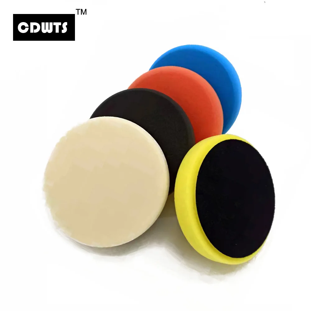 Губка полировальная CDWTS, 5 дюймов, 125 мм, для автомобильных фар