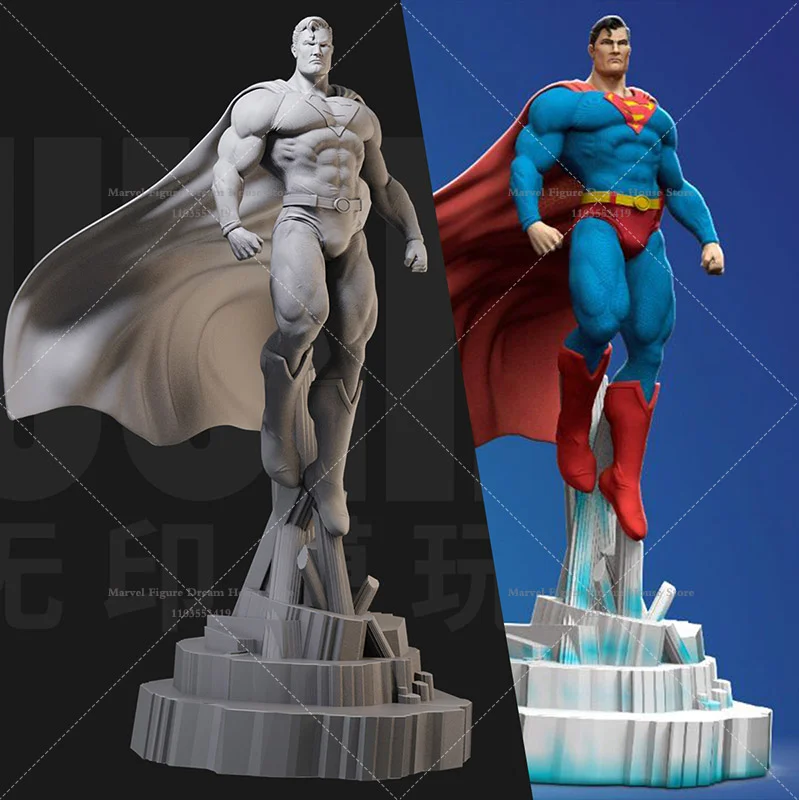 Масштаб 1/24 1/18 DC Лига Справедливости Супермен Стальной корпус Кларк Кент