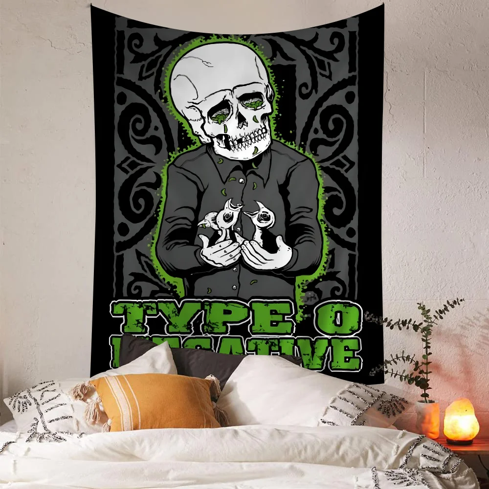 Rock Band T-Type O-N-Negative Self-adhesive Art Poster HD Quality Wall Retro Posters For Home Decor