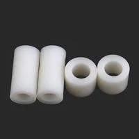 50pcs m7 4x14 4x30 plastic round hole insulating column abs nylon hollow insulating column white through nylon sleeve
