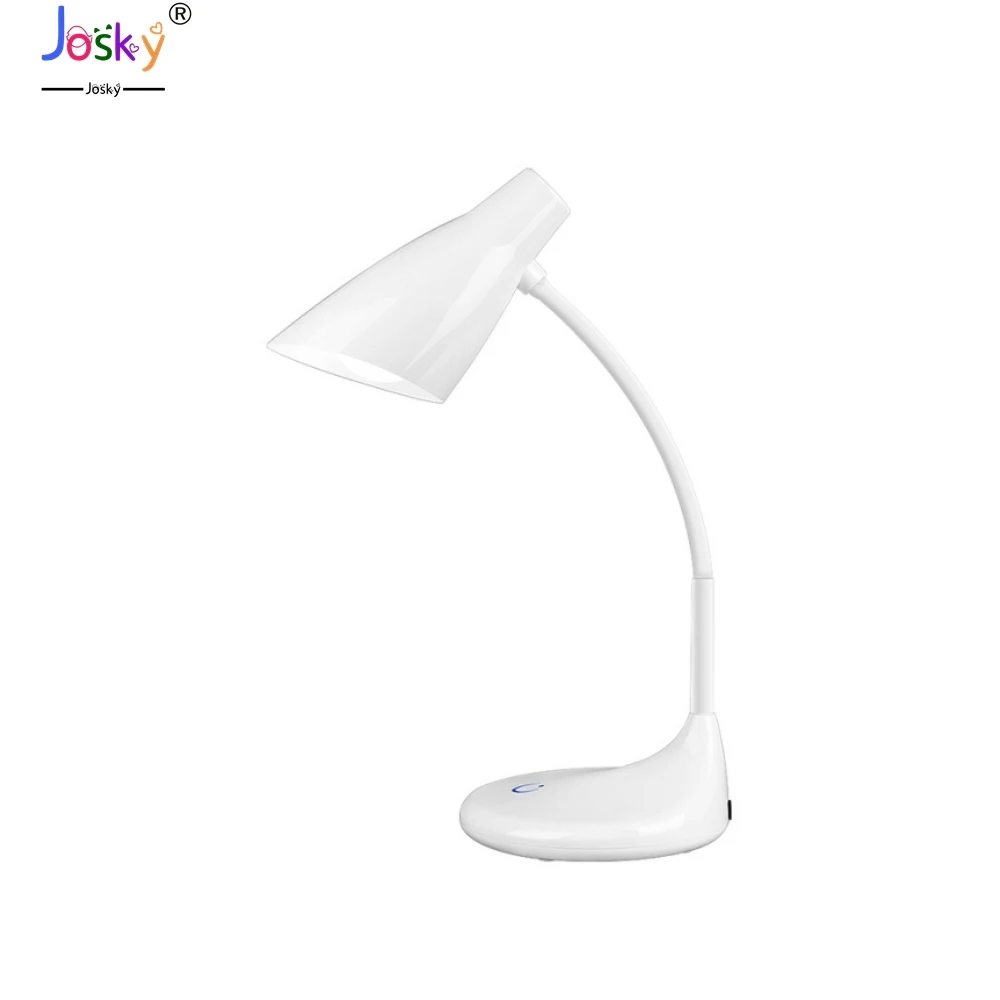 

In Vogue Rechargeable Desk Lamp Touch LED Eye Protection Dormitory Bedside Bedroom Creative Curved Fashion LED Study Desk Lamp